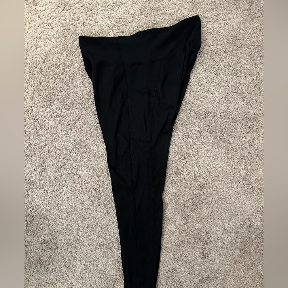Women’s Lukka Lux Ribbed Athletic Leggings -XXL